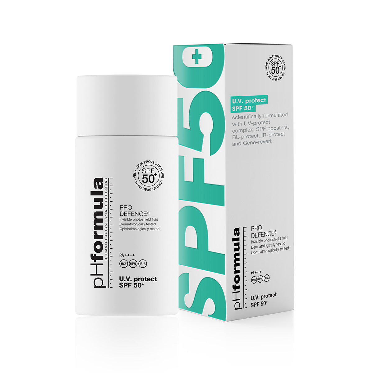 pHFormula | U.V. protect SPF 50 + PRO DEFENCE (50ml)