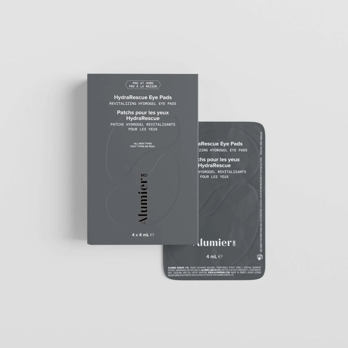 Alumier MD | HydraRescue Eye Pads (4x4ml)