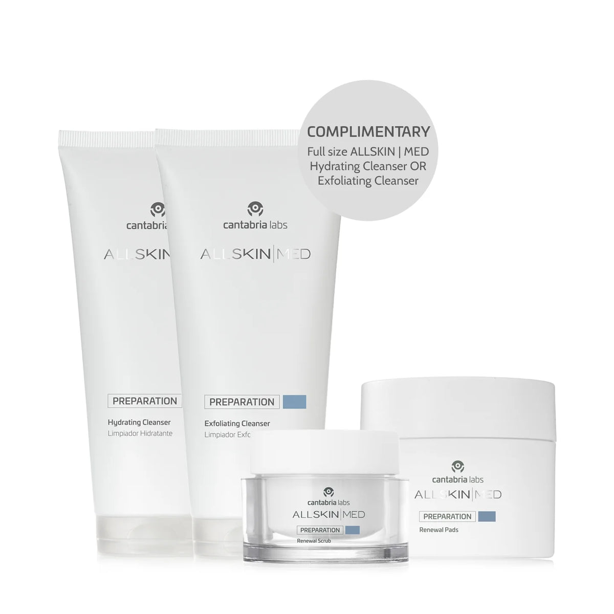 ALLSKIN MED Festive Gift Set | Preparation Protocol ( Includes Free Cleanser )