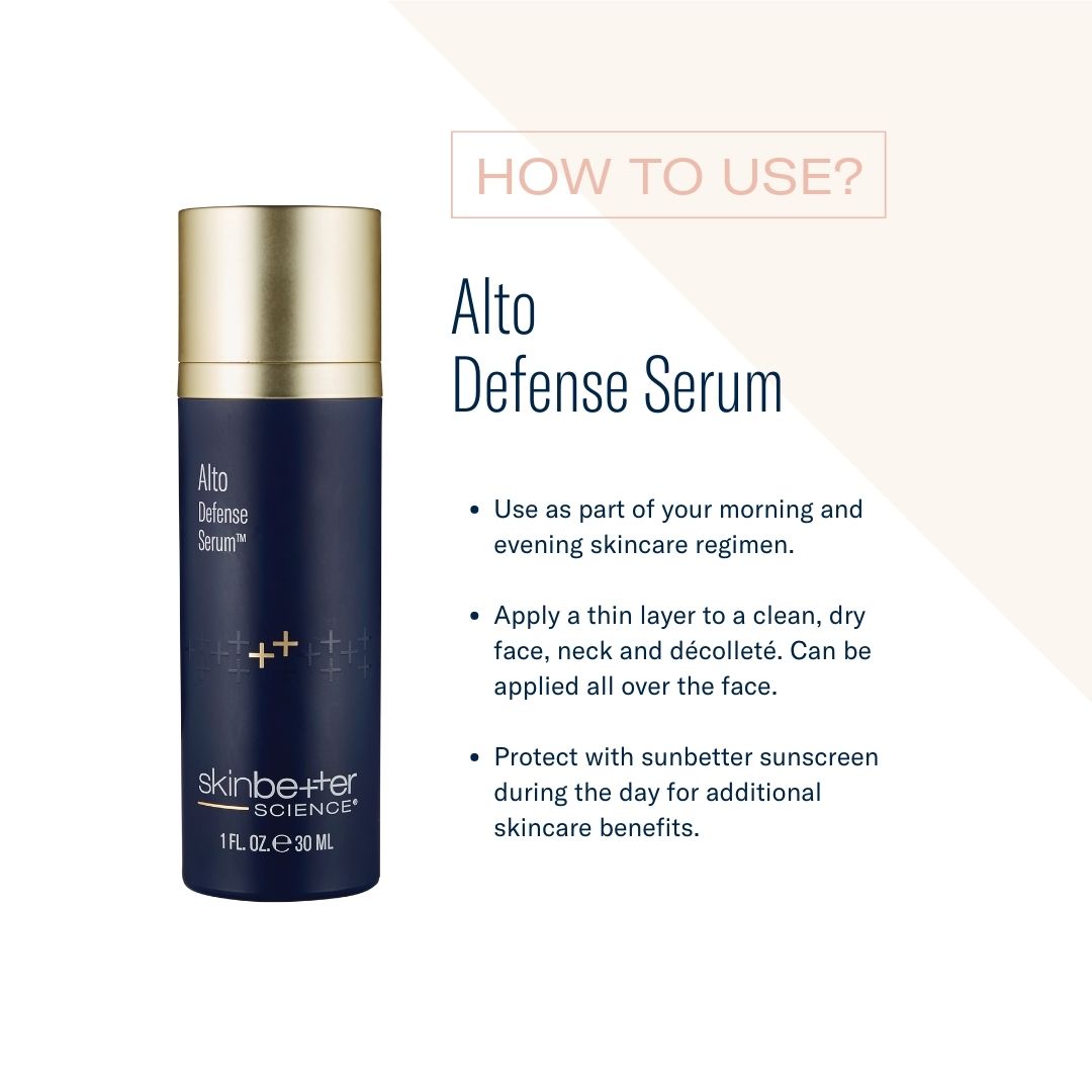 Skin Better Science Alto outlet Defense Serum AM/PM