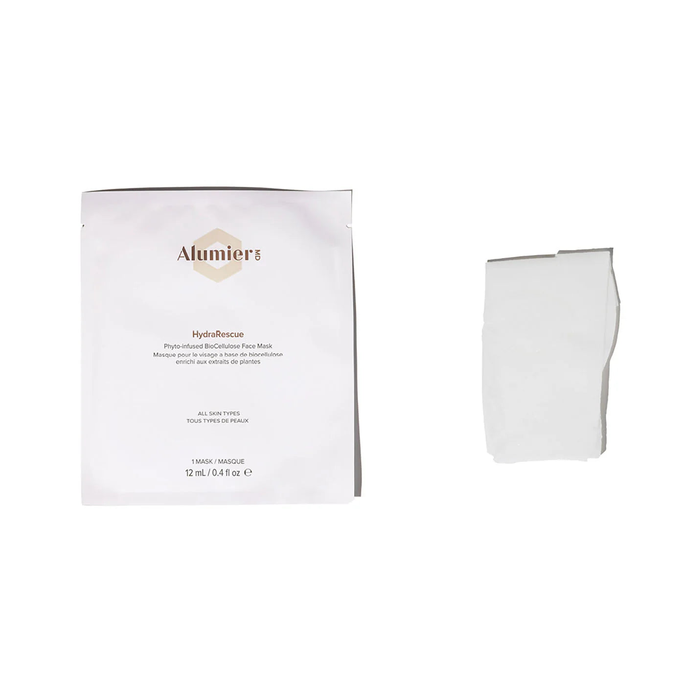 Alumier MD | HydraRescue BioCellulose Face Mask