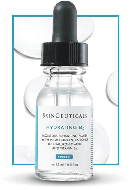 🎁 Mini SkinCeuticals | Hydrating B5 Serum (15ml) + Cosmetic Bag