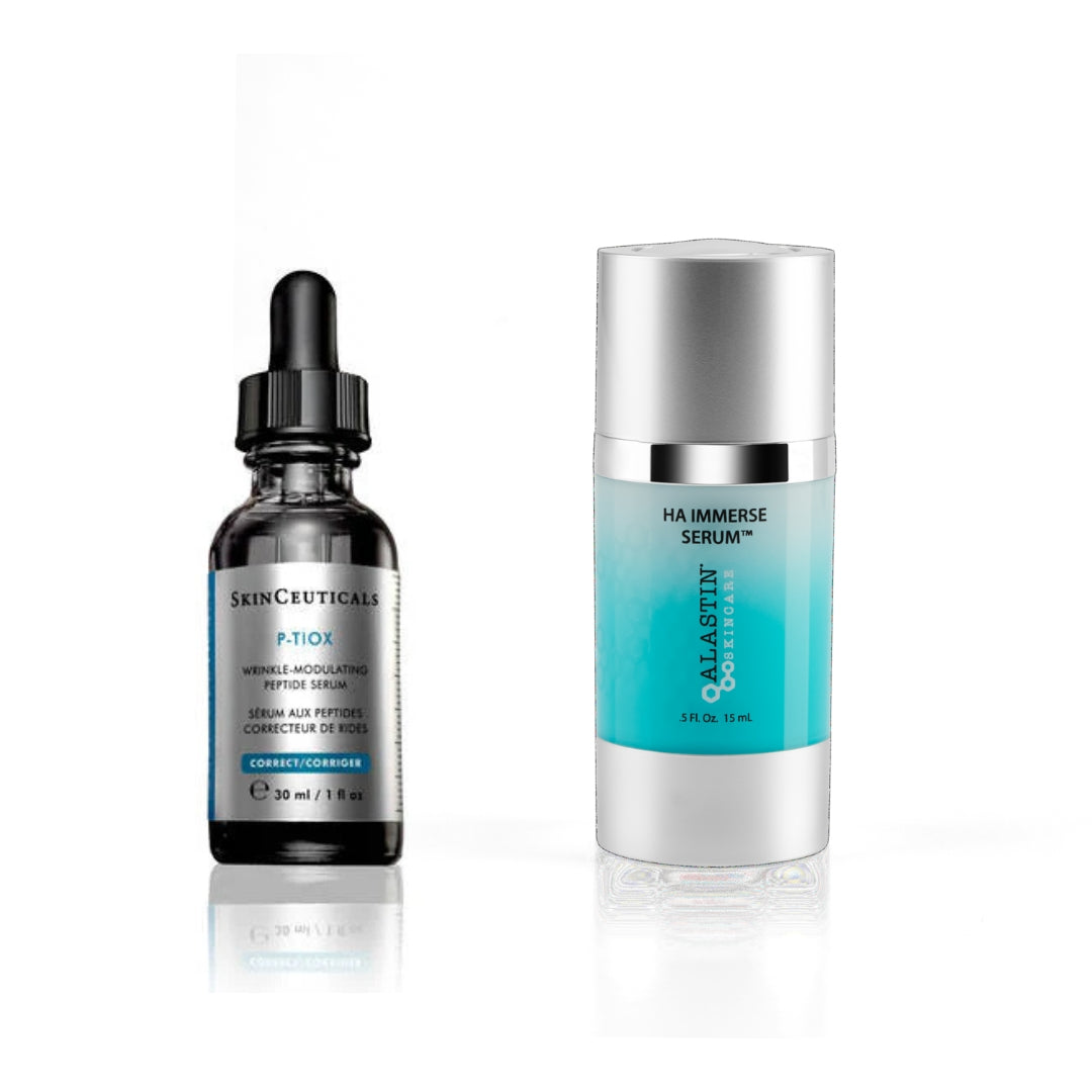 (GWP) SkinCeuticals | P-Tiox (15ml) + ALASTIN Skincare | HA Immerse Serum (15ml)