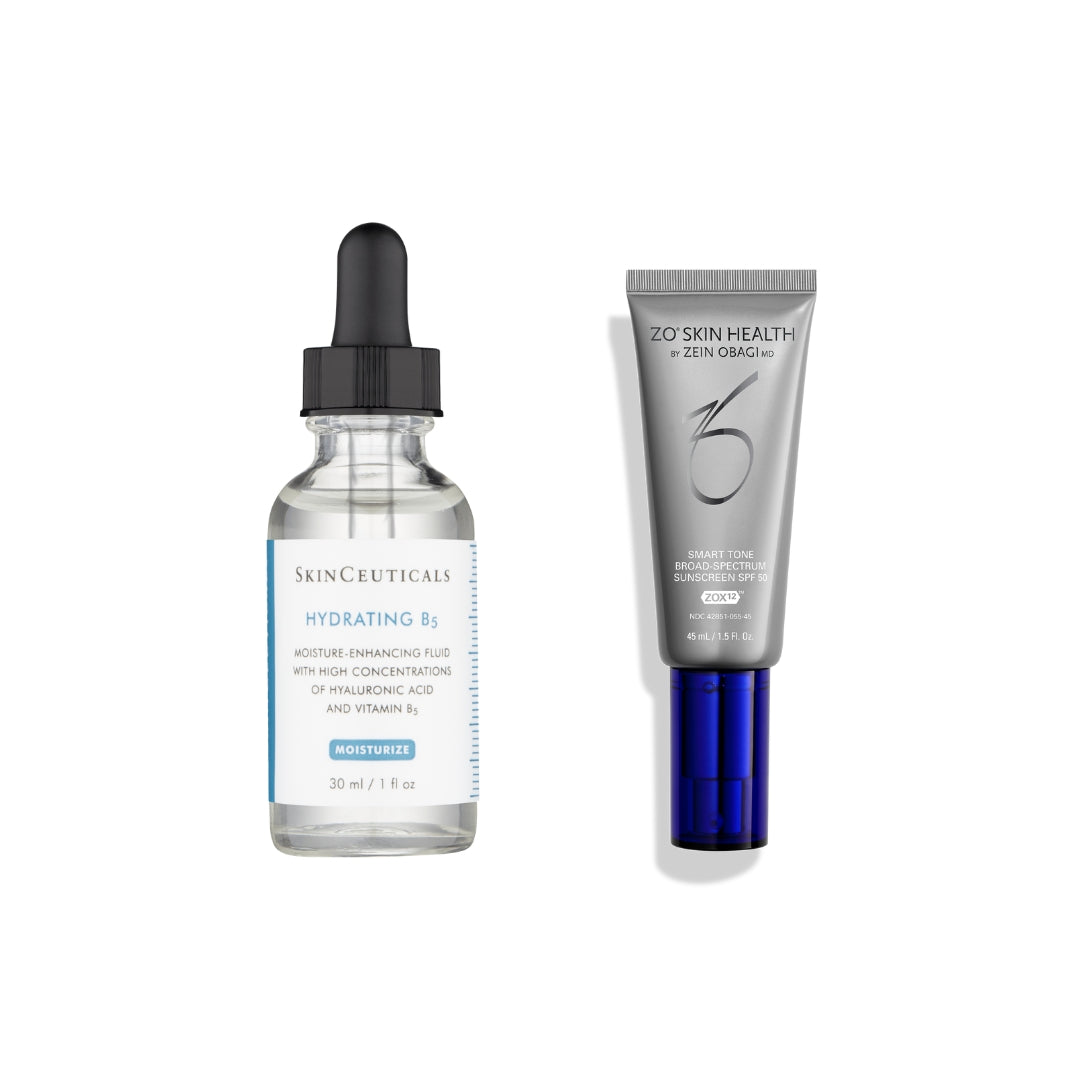 (GWP) SkinCeuticals | Hydrating B5 Serum (15ml) + ZO Skin Health | Smart Tone Broad Spectrum SPF 50 (20ml)