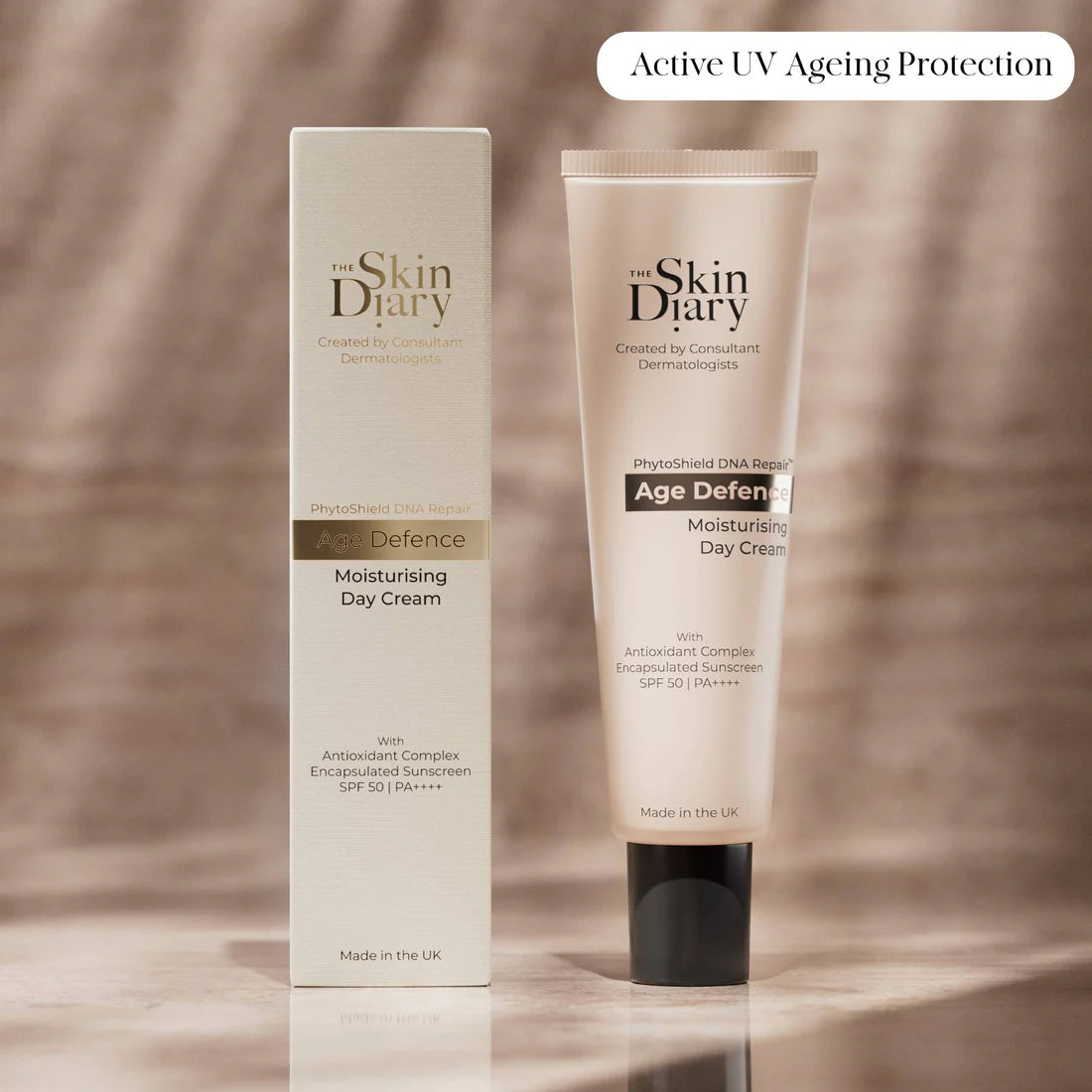 The Skin Diary | Age Defence Moisturising Day Cream SPF50 (50ml)